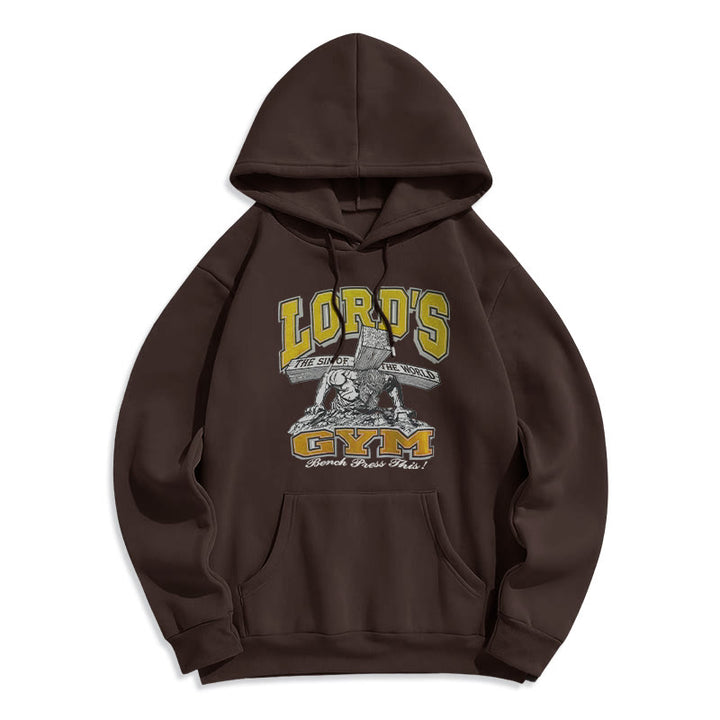Christianartworkshop LORD’S GYM Redemption Fleece Lined Polyester Hoodie - image 11