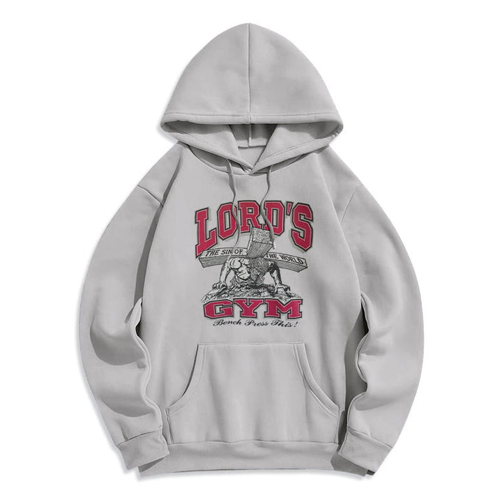 Christianartworkshop LORD’S GYM Redemption Fleece Lined Polyester Hoodie - image 19