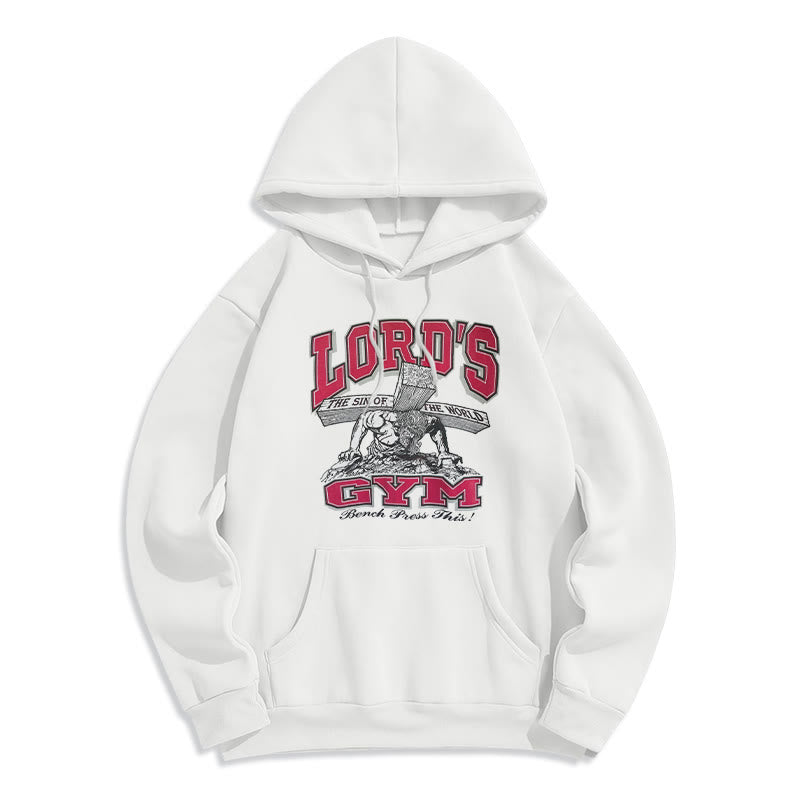 Christianartworkshop LORD’S GYM Redemption Fleece Lined Polyester Hoodie - image 17