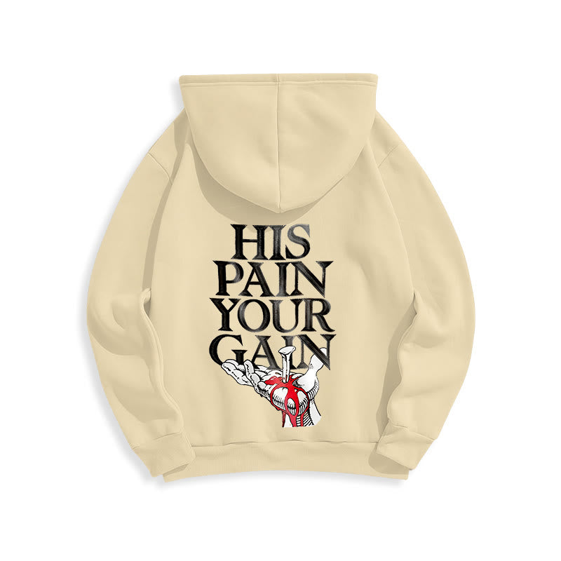 Christianartworkshop LORD’S GYM Redemption Fleece Lined Polyester Hoodie - image 5