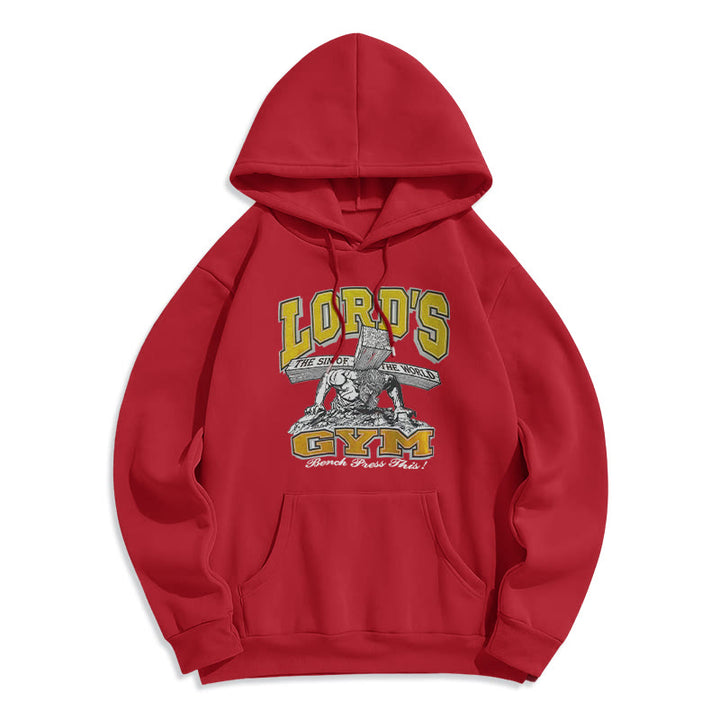 Christianartworkshop LORD’S GYM Redemption Fleece Lined Polyester Hoodie - image 23