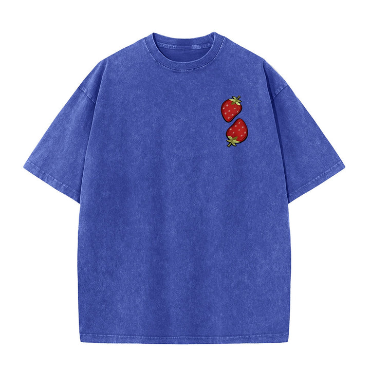 Christianartworkshop Fruit Of The Spirit Double Sided Unisex Washed T-shirt - image 9