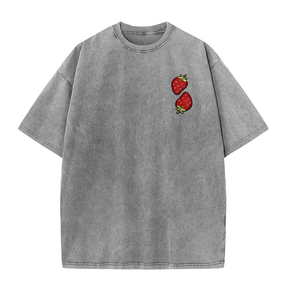 Christianartworkshop Fruit Of The Spirit Double Sided Unisex Washed T-shirt - image 7