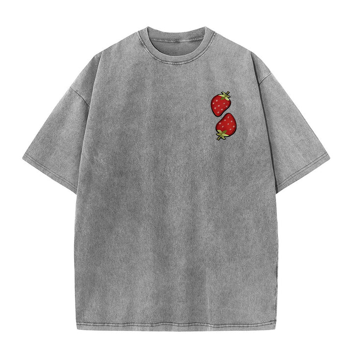 Christianartworkshop Fruit Of The Spirit Double Sided Unisex Washed T-shirt - image 8