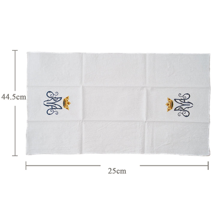 Christianartworkshop Sacred Embroidered Handkerchief: Faith in Every Stitch - image 6