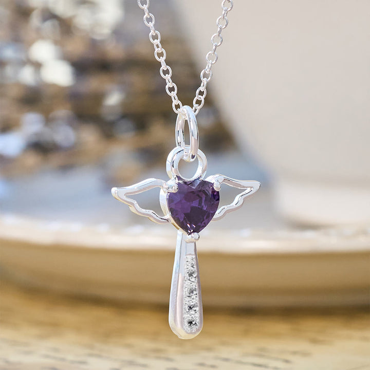 Christianartworkshop Angel Cross & Zircon Necklaces: Soft Comfort with Sacred Symbolism - image 8