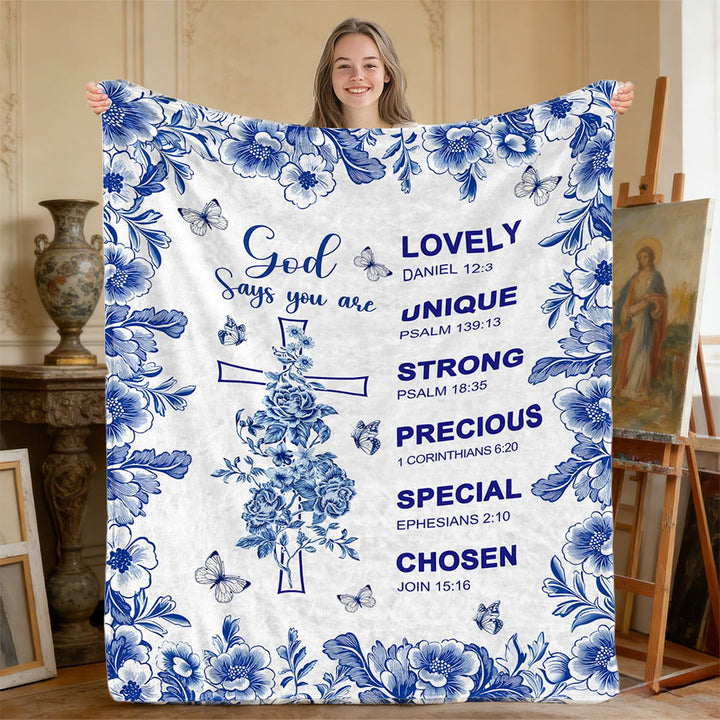 Christianartworkshop God Says You Are Verse Tapestry: Tender Worth for Quiet Spaces - image 2