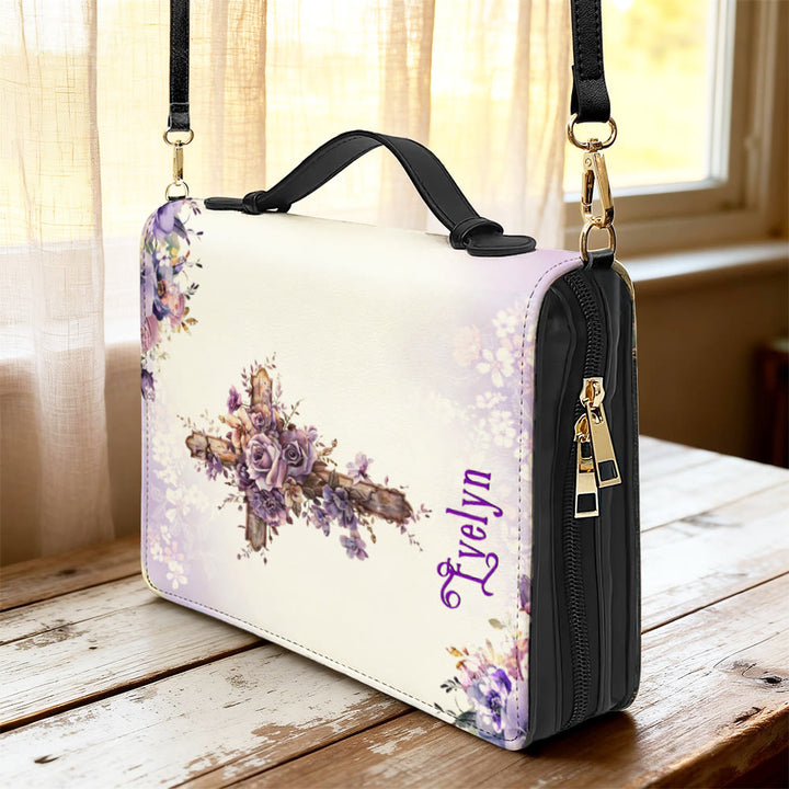 Christianartworkshop John 3:16 Cross Bible Cover: Tender Love for His Word - image 5