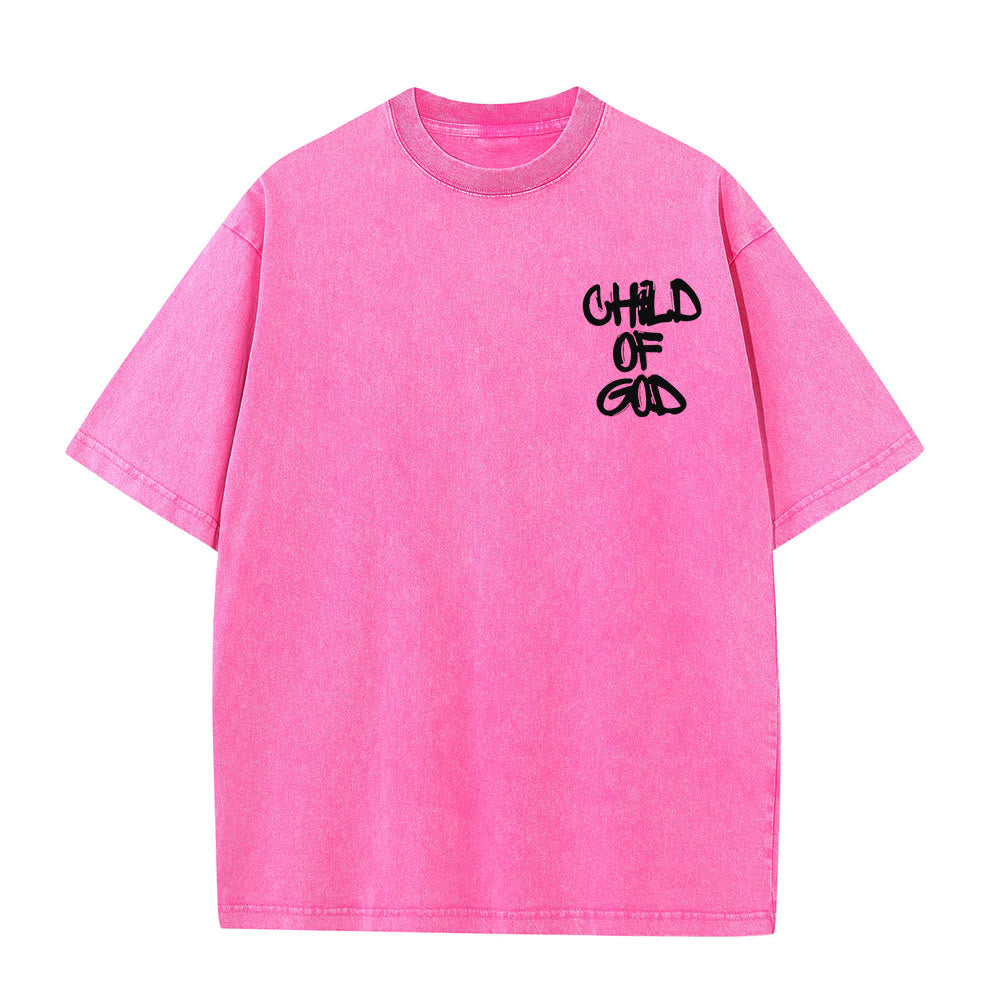 Christianartworkshop "CHILD OF GOD" Washed T-Shirt - image 10