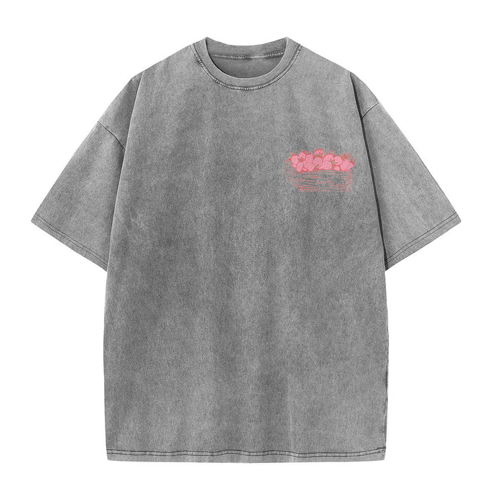 Christianartworkshop Fruit Of The Spirit Unisex Washed T-Shirt - image 7
