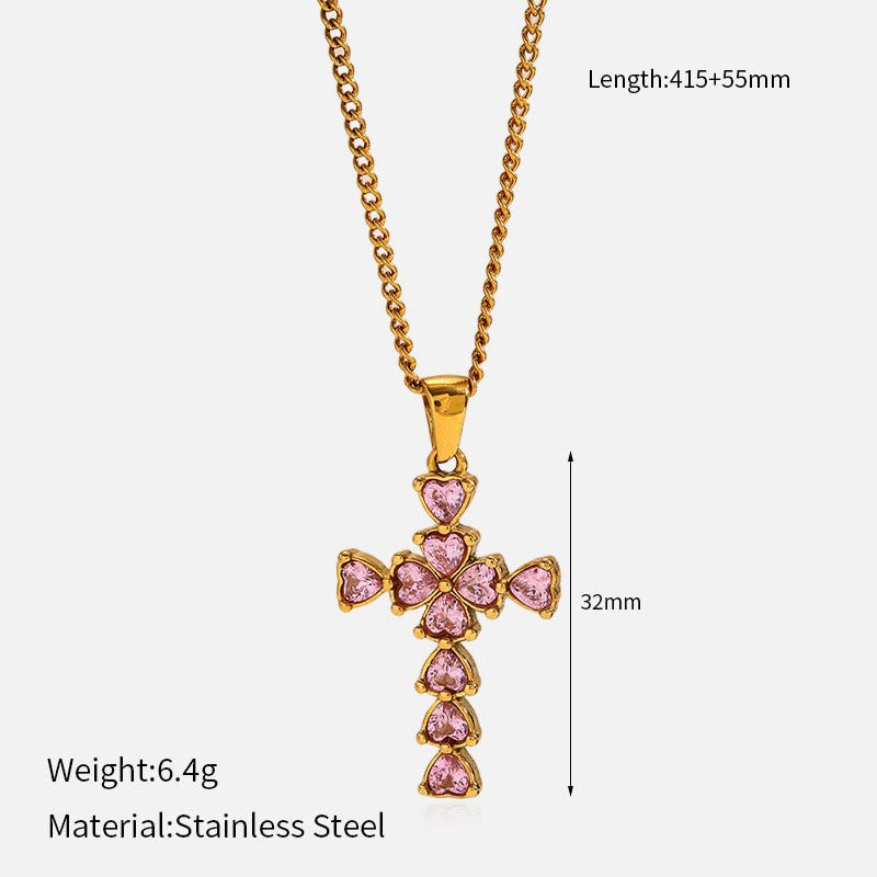 Christianartworkshop Multi-Design Cross Necklace: Quiet Reminder of His Faithfulness - J - image 12