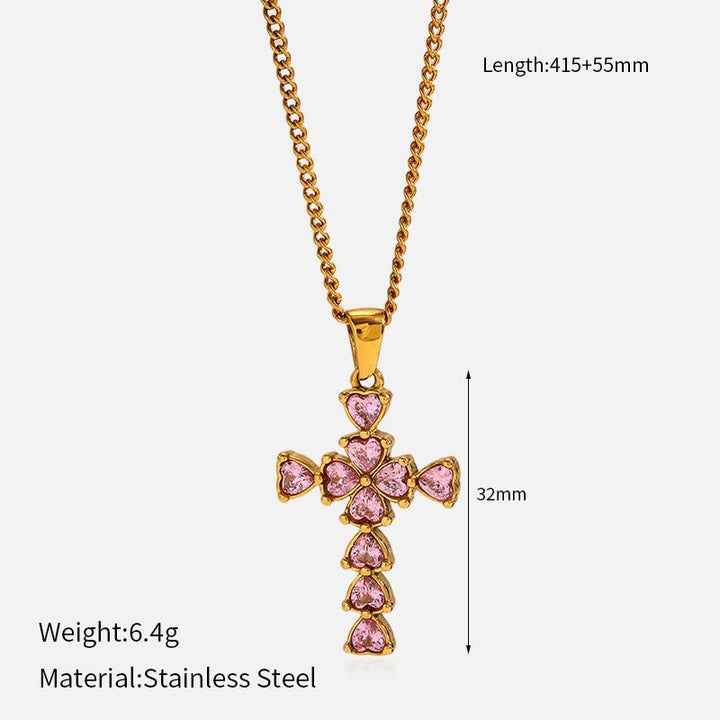 Christianartworkshop Multi-Design Cross Necklace: Quiet Reminder of His Faithfulness - J - image 12