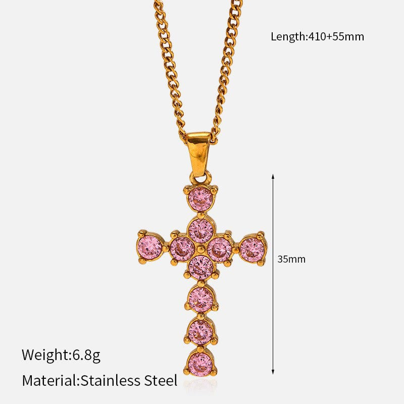 Christianartworkshop Multi-Design Cross Necklace: Quiet Reminder of His Faithfulness - K - image 13