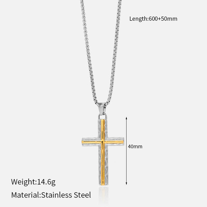 Christianartworkshop Multi-Design Cross Necklace: Quiet Reminder of His Faithfulness - F - image 8
