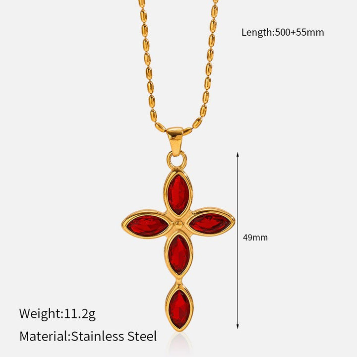 Christianartworkshop Multi-Design Cross Necklace: Quiet Reminder of His Faithfulness - N - image 16