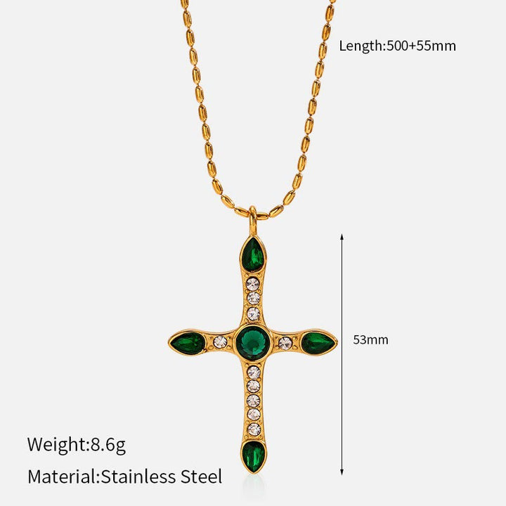 Christianartworkshop Multi-Design Cross Necklace: Quiet Reminder of His Faithfulness - P - image 18