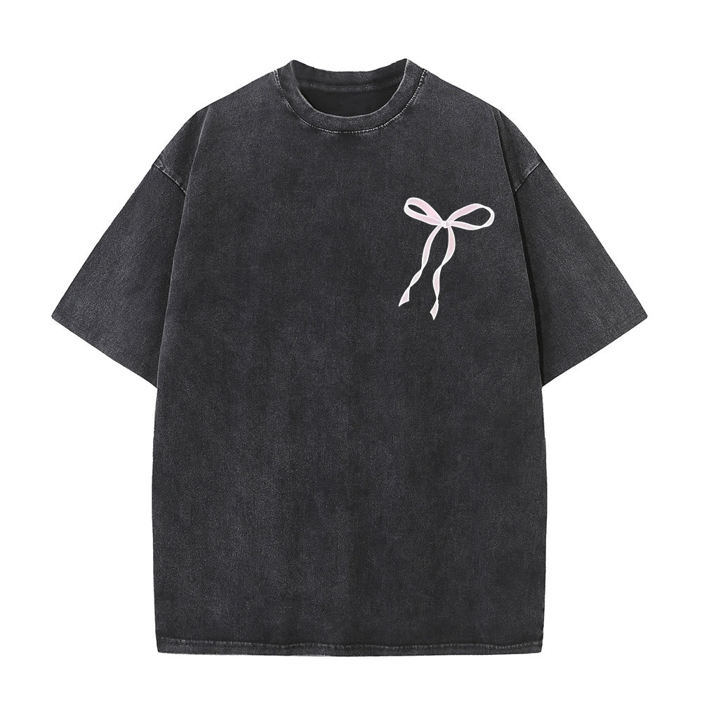 Christianartworkshop Faith Over Fear Unisex Washed T-Shirt - image 2