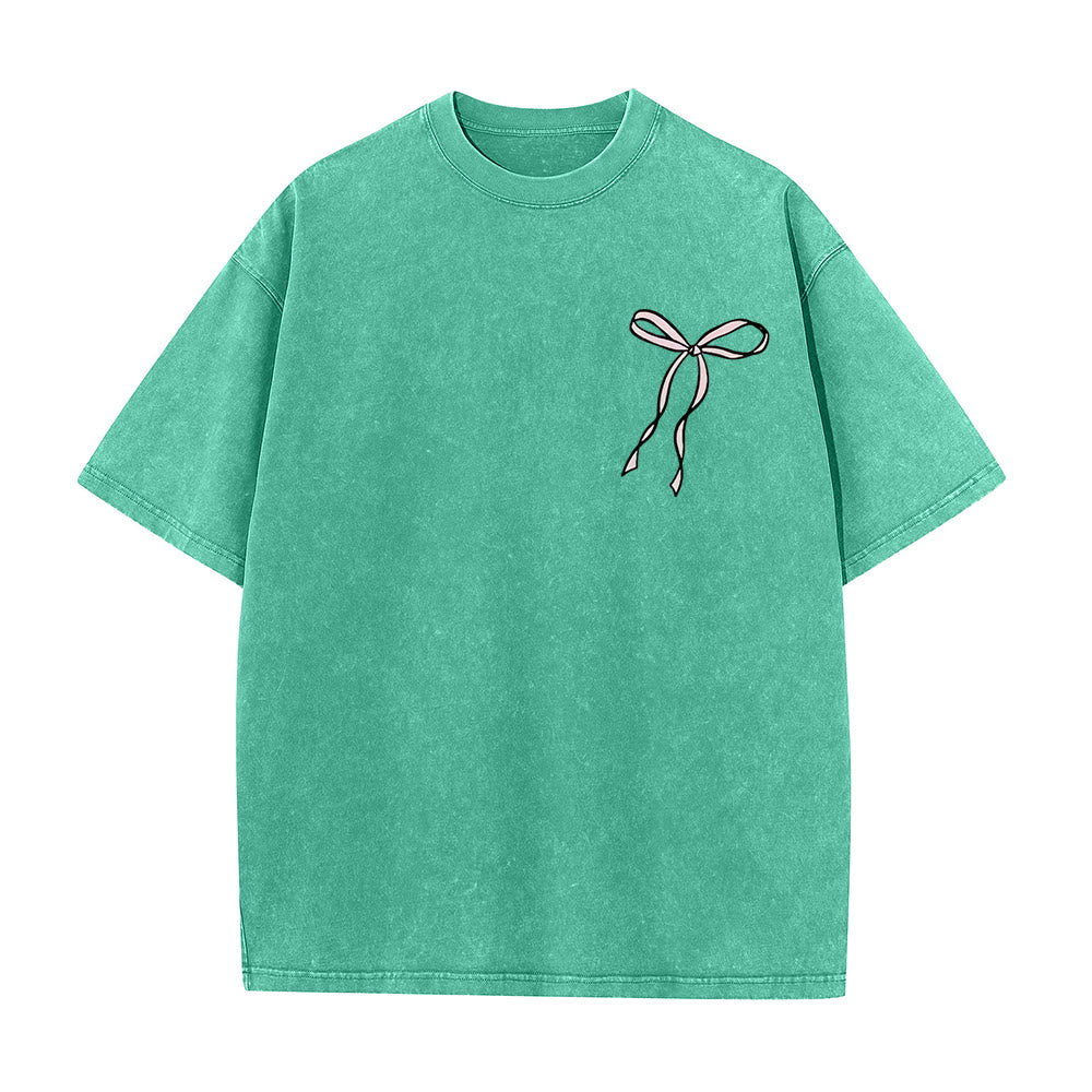 Christianartworkshop Faith Over Fear Unisex Washed T-Shirt - image 14