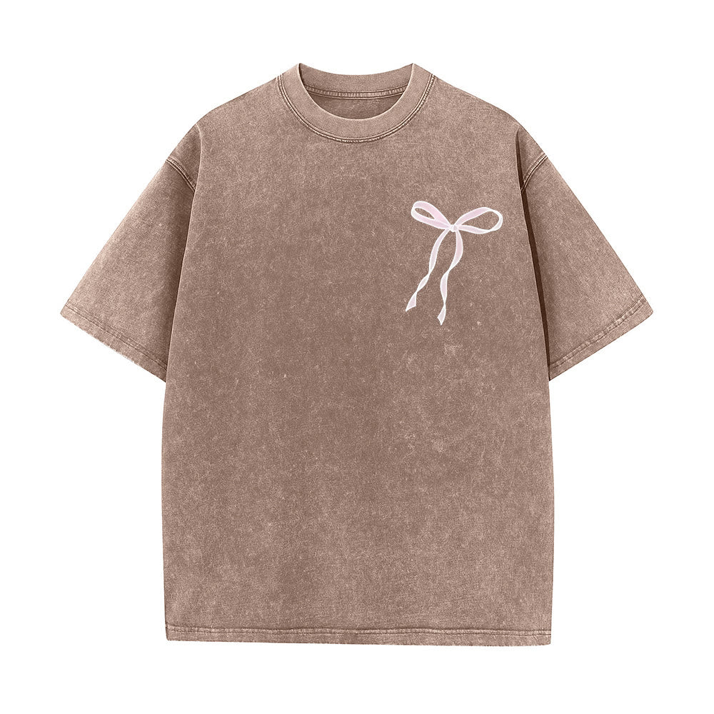 Christianartworkshop Faith Over Fear Unisex Washed T-Shirt - image 16