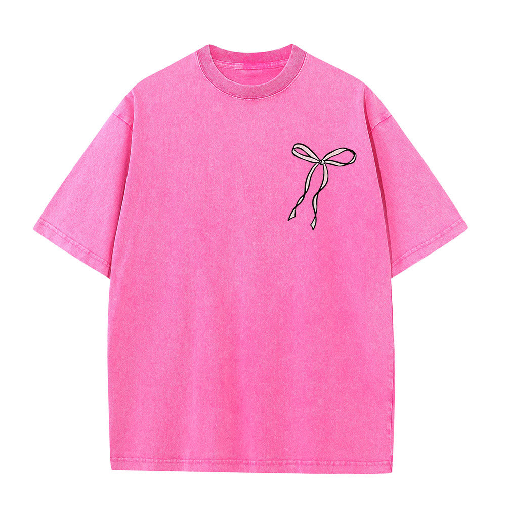Christianartworkshop Faith Over Fear Unisex Washed T-Shirt - image 18