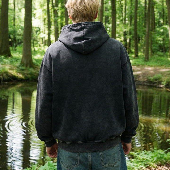 Christianartworkshop 3 Days Miracle Zip-Up Hooded Jacket: Resurrection Faith for Daily Wear - image 4