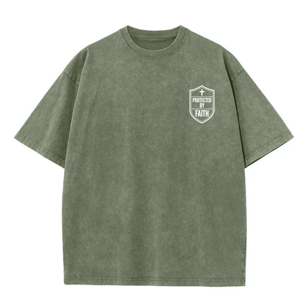 Christianartworkshop Strength in Him Isaiah 40:31 Graphic Unisex Washed T-Shirt - image 22