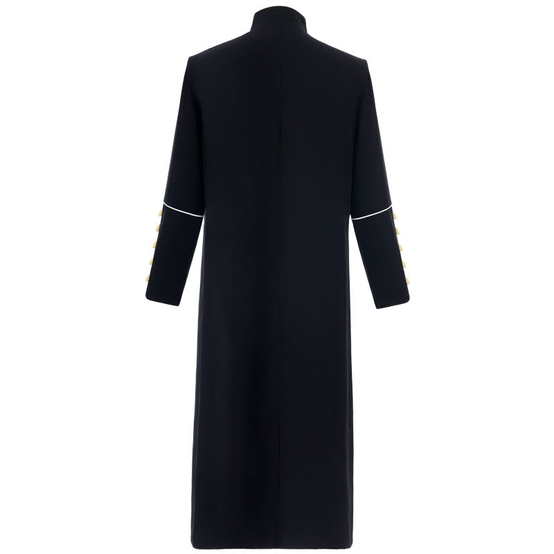 Christianartworkshop Classic Multicolor Cassock with Contrast Trim & Medieval Elegance - image 3