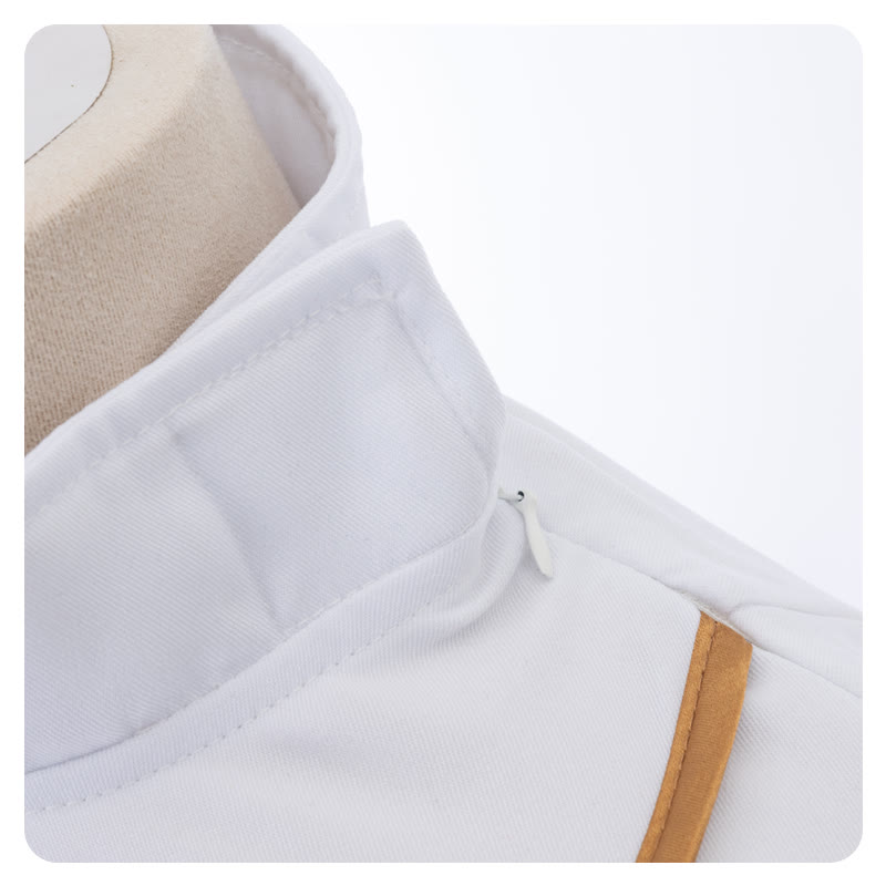 Christianartworkshop Multi-Style White Cassock Clergy Robe: Ideal for Church Worship & Rituals - image 7