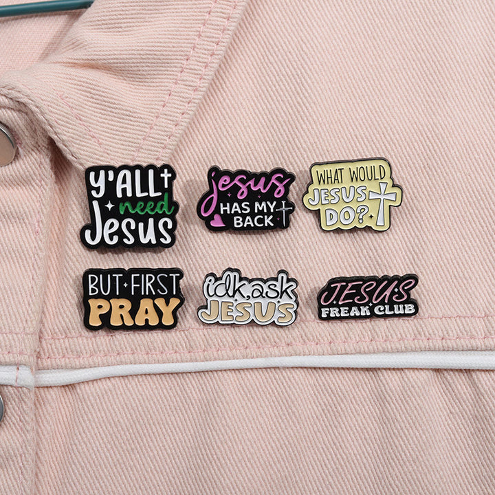 Christianartworkshop Everyday Faith Brooch Collection: Let Your Faith Shine in Small, Joyful Ways - image 0