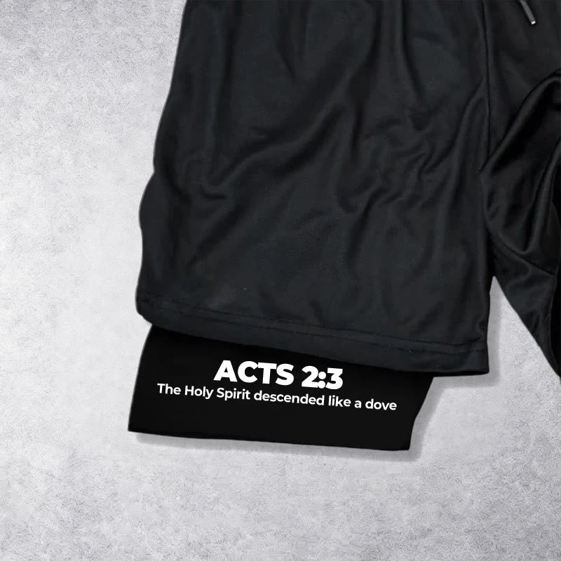 Christianartworkshop Acts 23 The Holy Spirit Descended Shorts - image 13