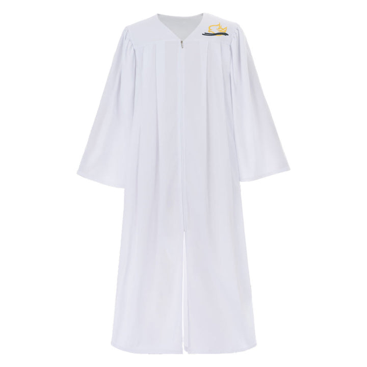 Christianartworkshop Dove of the Holy Spirit Clergy Robe in White: Embrace Purity and Divine Peace - image 3