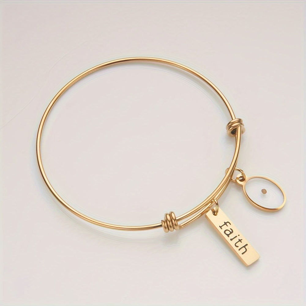 Christianartworkshop Mustard Seed Faith Charm Bangle: Carry Faith Close to Heart - image 1