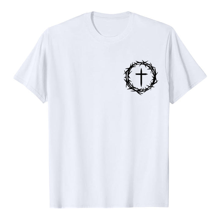 Christianartworkshop A Lot Can Happen In 3 Days Thorn Crown Cross Unisex T-shirt - image 7
