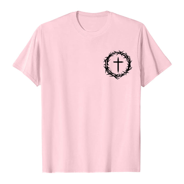 Christianartworkshop A Lot Can Happen In 3 Days Thorn Crown Cross Unisex T-shirt - image 25