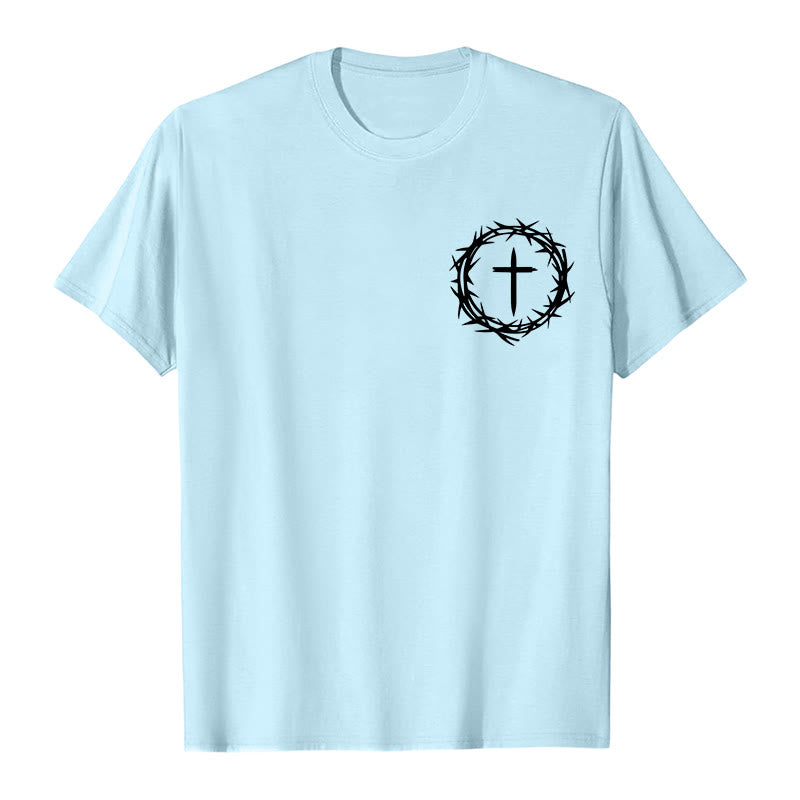 Christianartworkshop A Lot Can Happen In 3 Days Thorn Crown Cross Unisex T-shirt - image 16