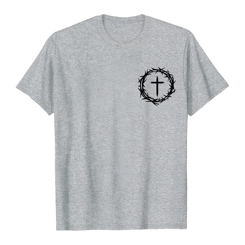 Christianartworkshop A Lot Can Happen In 3 Days Thorn Crown Cross Unisex T-shirt - image 10