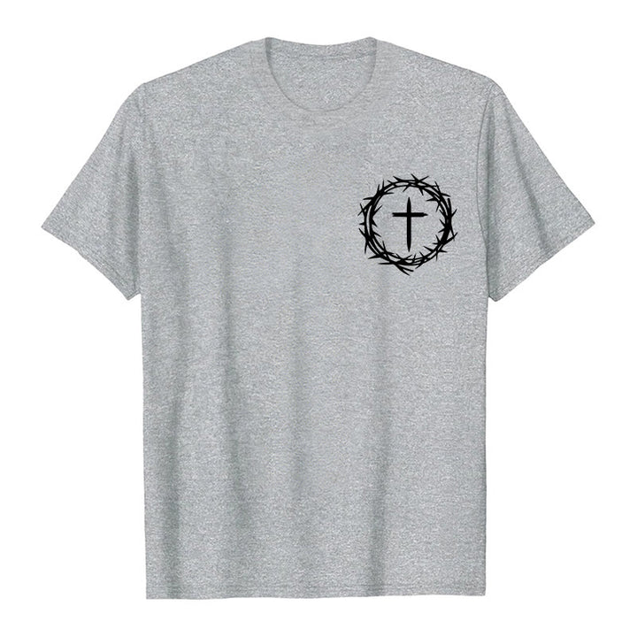 Christianartworkshop A Lot Can Happen In 3 Days Thorn Crown Cross Unisex T-shirt - image 10