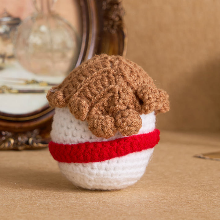 Christianartworkshop Crocheted Q-Version Jesus & Angel & Cross Set: Emblem of Divine Joy & Grace - image 13