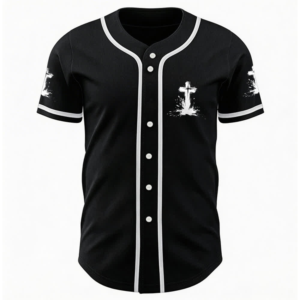 Christianartworkshop Not All Superheroes Wear Capes A Cross Unisex Baseball Jersey - image 9