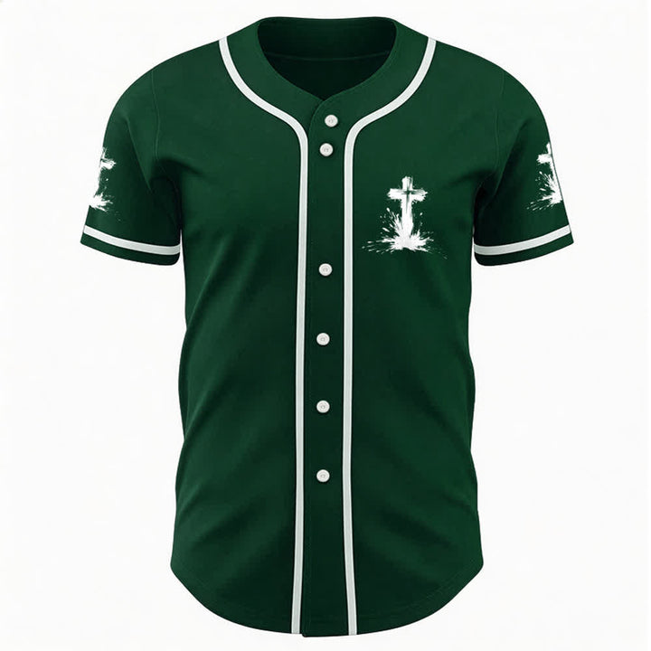 Christianartworkshop Not All Superheroes Wear Capes A Cross Unisex Baseball Jersey - image 24