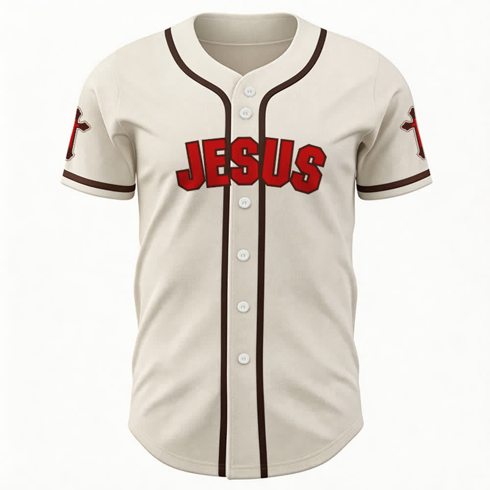 Christianartworkshop The Cross Is The Evidence Of God's Love Unisex Baseball Jersey - image 6