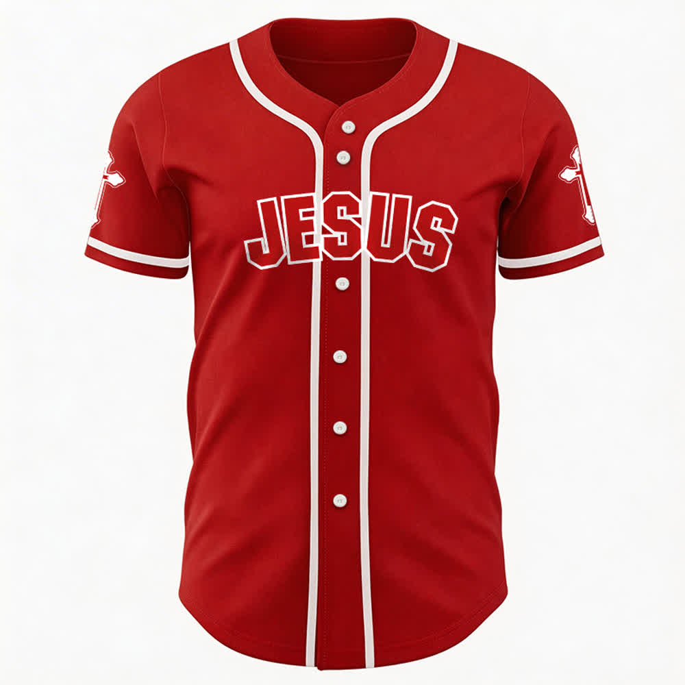 Christianartworkshop The Cross Is The Evidence Of God's Love Unisex Baseball Jersey - image 15