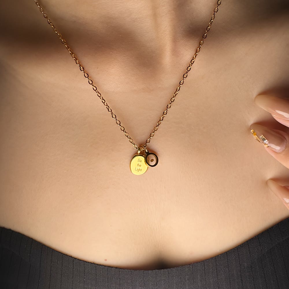 Christianartworkshop Mustard Seed Be The Light Scripture Necklace: Matthew 17:20 Faith Inspirational Pendant Jewelry - image 1