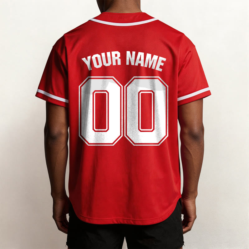 Christianartworkshop Faith Over Fear Custom Name Number Unisex Baseball Jersey - image 24