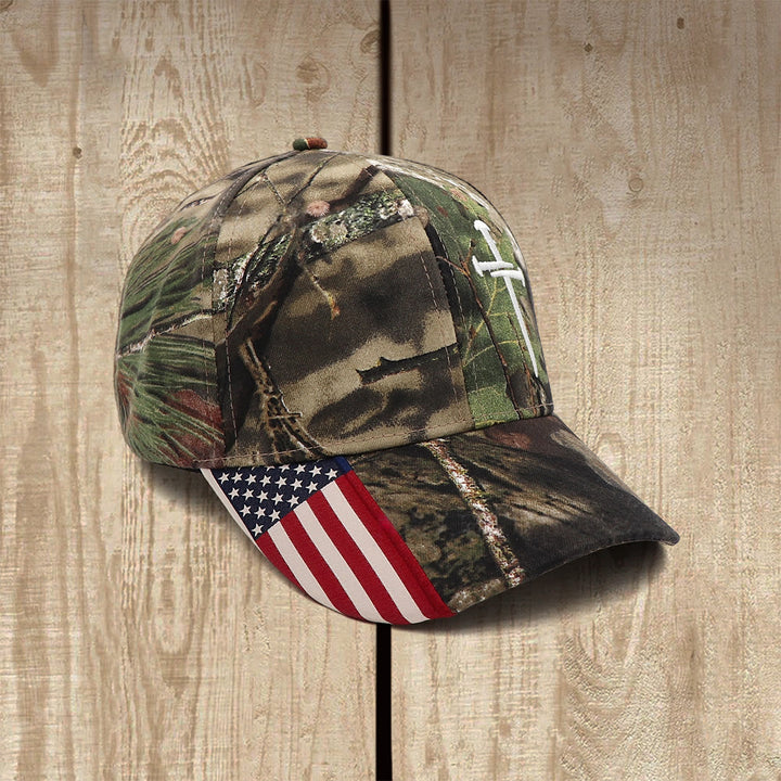 Christianartworkshop Nail Cross Crown of Thorns Embroidered Trucker Hat - image 4