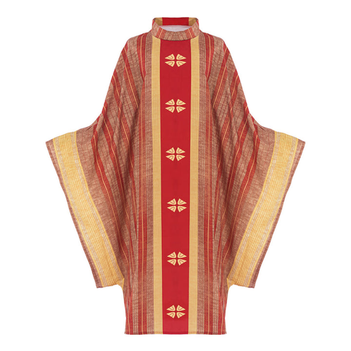Christianartworkshop Liturgical Chasuble for Sacred Ceremonies - Red - One Size FIts Most - image 1