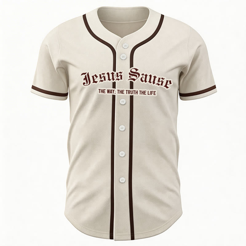 Christianartworkshop The Way The Truth The Life Faith Baseball Jersey - image 5