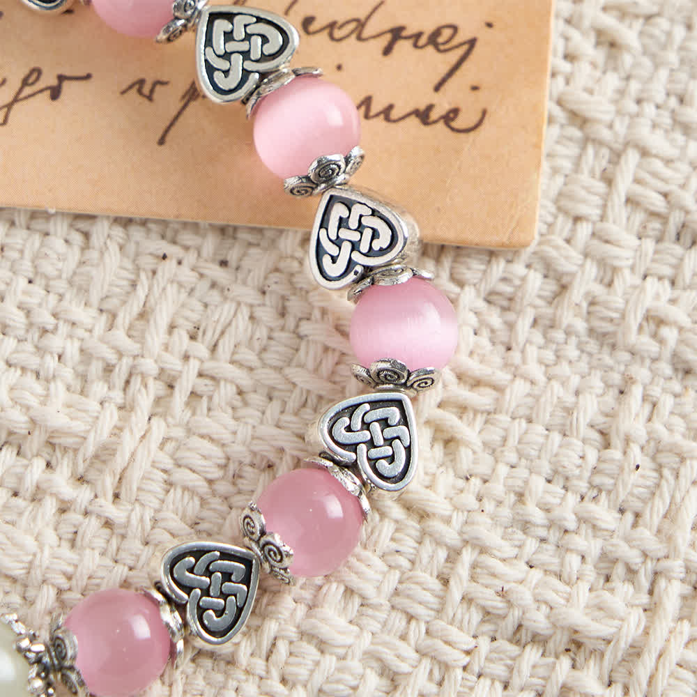Christianartworkshop Celtic Knot Cat’s Eye Bracelet: Gentle Companion of Daily Grace - image 15