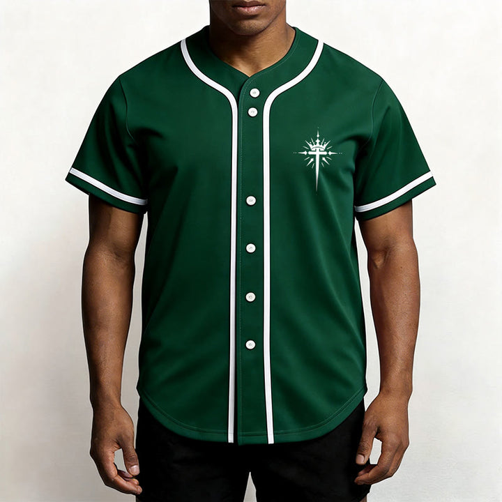 Christianartworkshop Jesus Is King Angel Wings Cross Faith Statement Custom Baseball Jersey - image 50