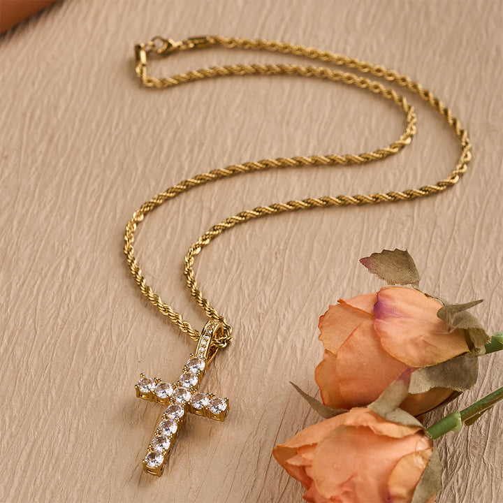 Christianartworkshop Rotating Our Lady of Guadalupe Medallion Necklace with Double Zircon Halo: A Reminder of Divine Grace - image 3